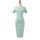 knitted office lady wear summer dresses short sleeves